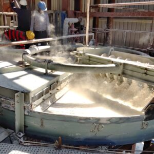Rotating Horizontal Vacuum Filter